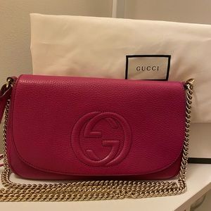 Pre-Loved Gucci Soho Flap Crossbody